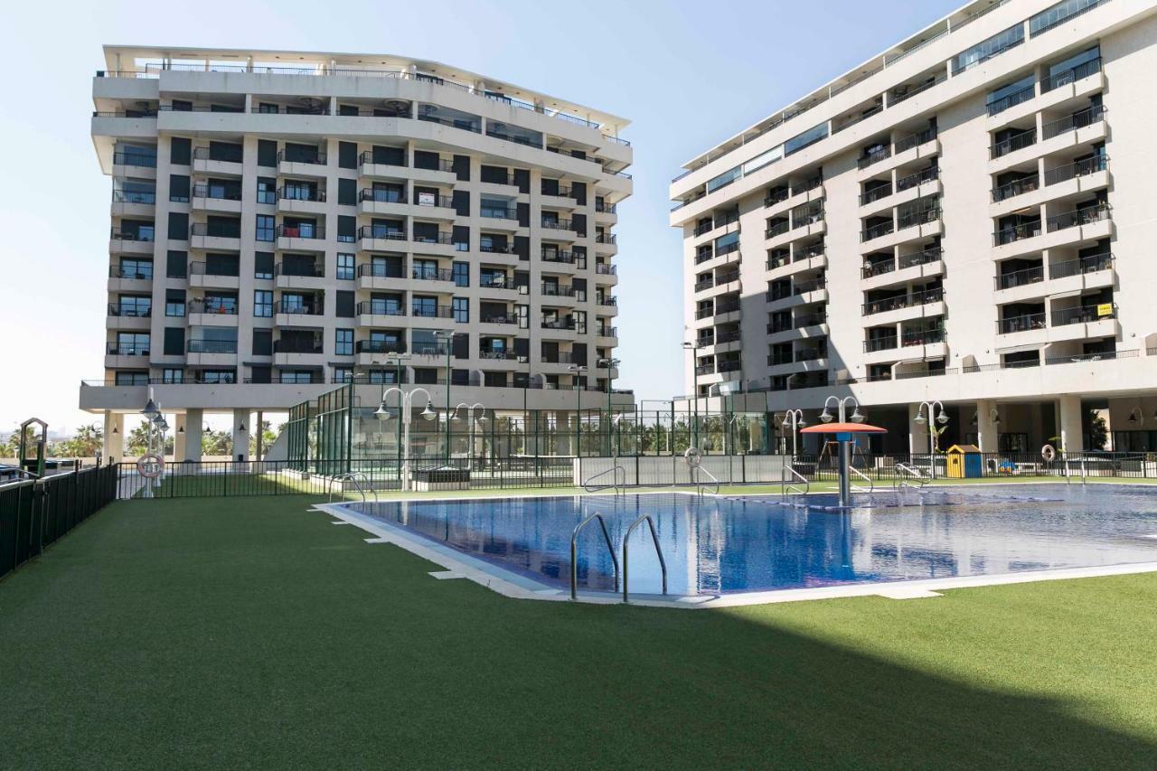 Apartup Patacona Palm Beach I Valencia Buitenkant foto
