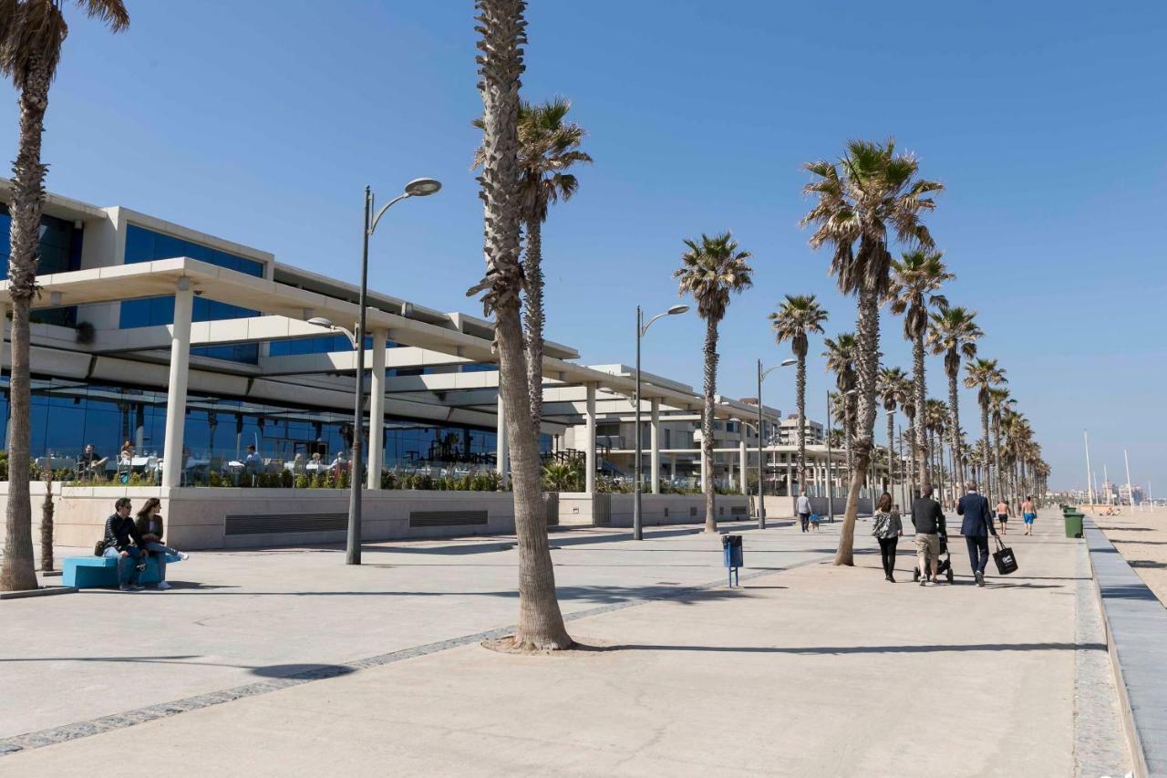 Apartup Patacona Palm Beach I Valencia Buitenkant foto